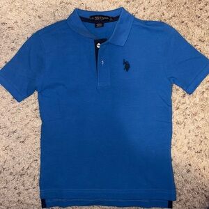 U.S. Polo Assn. Boys Small 6/7 Royal Blue Polo Shirt